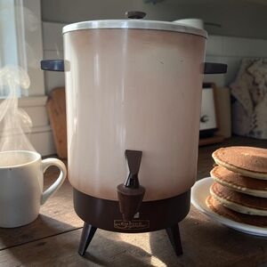 Vintage MCM Empire Supreme Electric Percolator Coffee Dispenser Coffee Maker